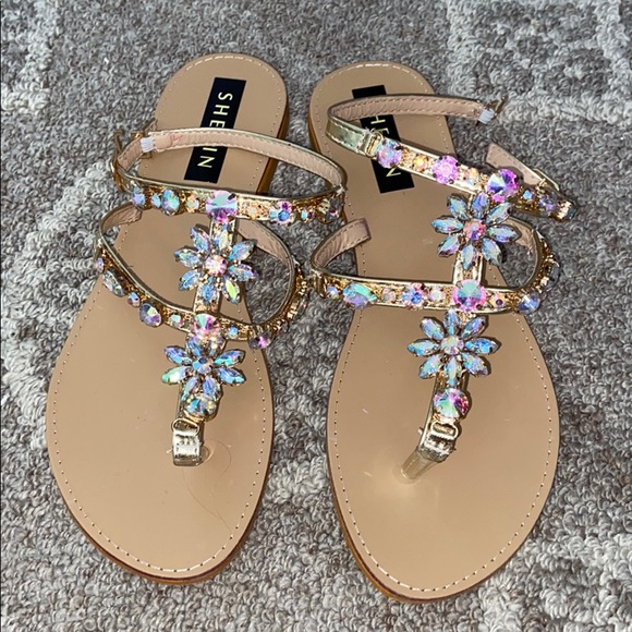 SHEIN Shoes - NWT Shein bling sandals